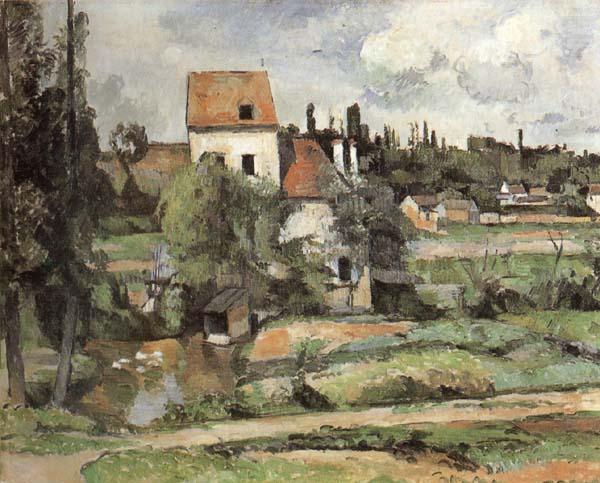 Paul Cezanne Le Moulin sur la Couleuvre a Pontoise china oil painting image